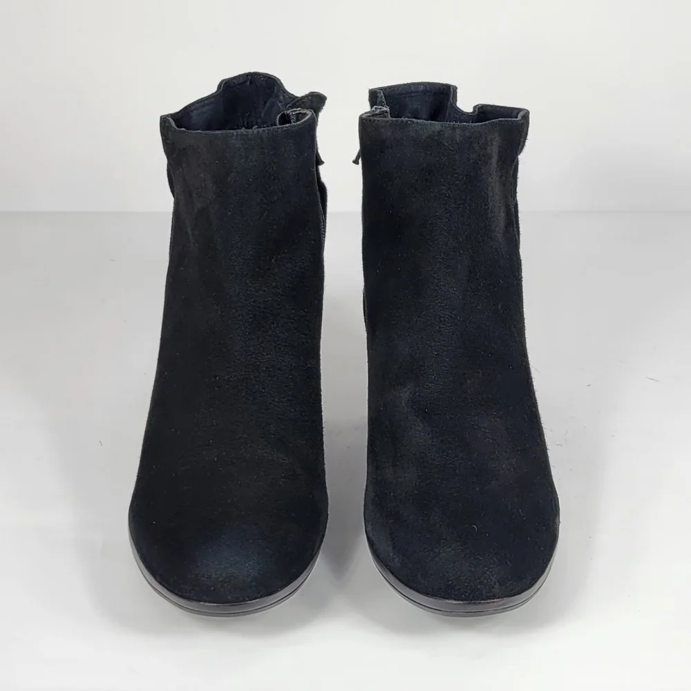 Munro Black Suede Ankle Boots #764 Size 9N